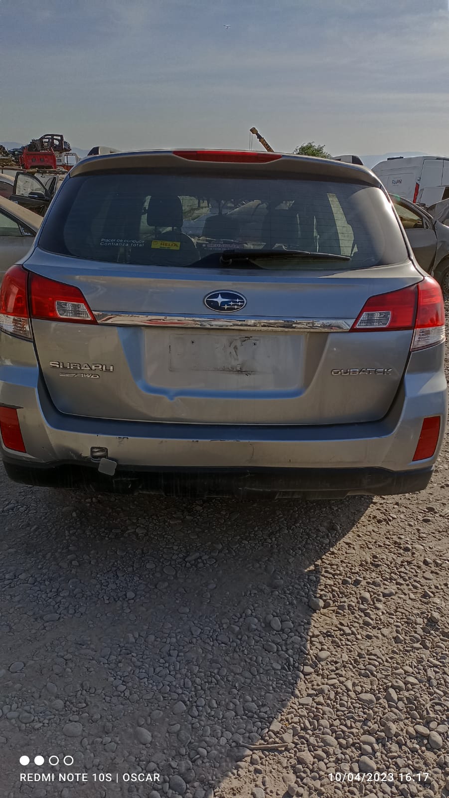 MUñON Subaru OUTBACK 2010  USADO  EN DESARME